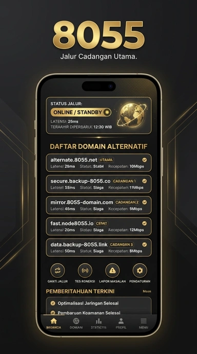 Tampilan link alternatif 8055