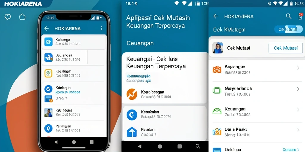 Tampilan antarmuka HOKIARENA yang sederhana dan informatif.