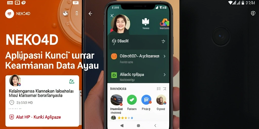 Tampilan antarmuka aplikasi Kunci Aplikasi NEKO4D yang modern dan intuitif.